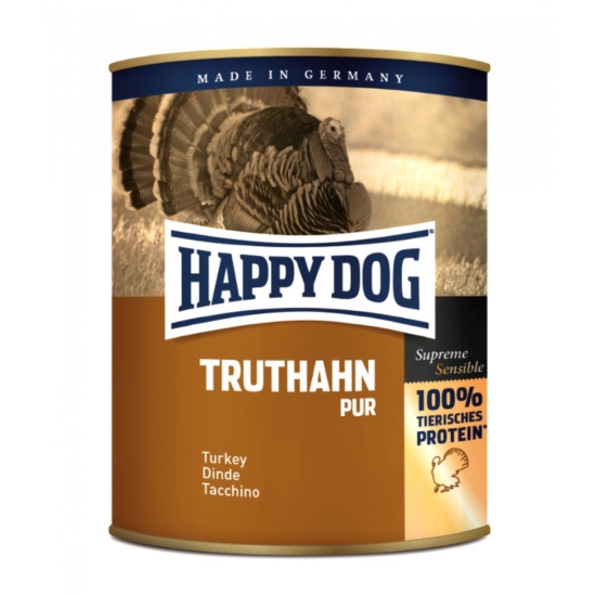 HAPPY DOG, Supreme Sensibe, TRUTHAHN PUR (pulyka), Adult - 800gr