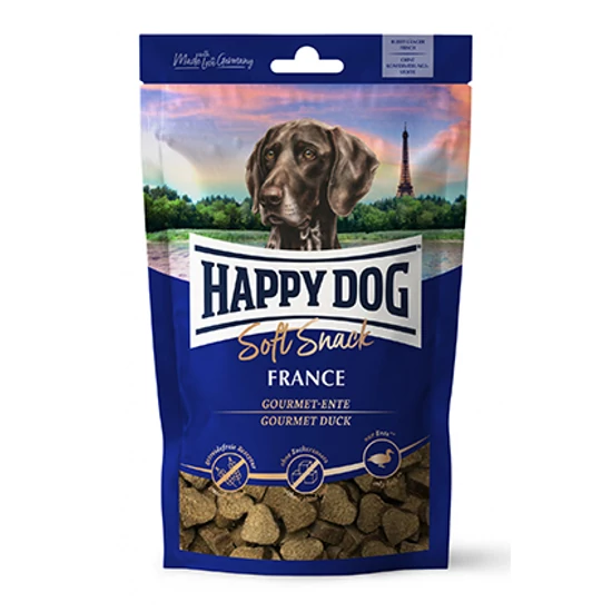 Happy Dog Soft Snack France, Gourmet duck, gabonamentes - 100gr