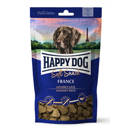 Happy Dog Soft Snack France, Gourmet duck, gabonamentes - 100gr
