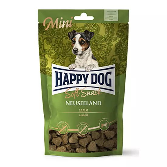 Happy Dog Soft Snack Mini Neuseeland Lamb - 100gr