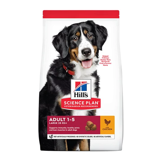 Hill's Science Plan Large Adult felnőtt kutyatáp - csirke - 14kg