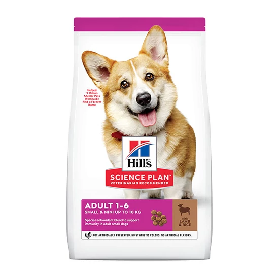 Hill's Science Plan Small and Mini Adult felnőtt kutyatáp - bárány - 1.5kg