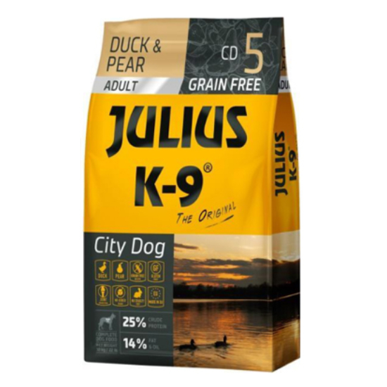 Julius K9 GrainFree Duck and Pear Adult kutyatáp - kacsa, körte - 10kg