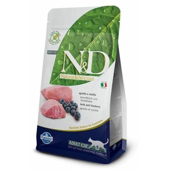 N&amp;D Cat Prime Bárány, Áfonya, Adult - 10 kg