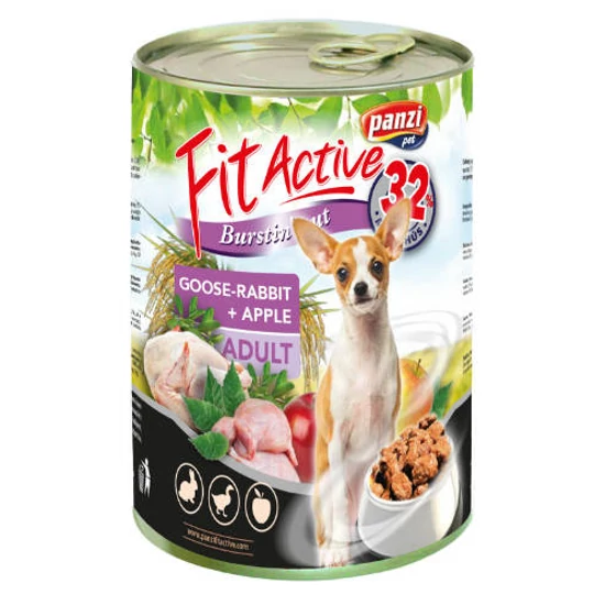 FitActive Adult - nedveseledel (liba, nyúl, alma) felnőtt kutyák részére