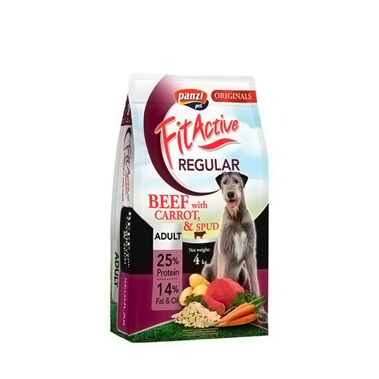 Panzi FitActive Beef Adult (marha) száraztáp - Felnőtt kutyák részére