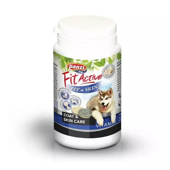 Panzi FitActive FIT-a-SKIN vitamin kutyáknak - 60db