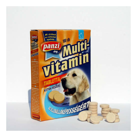 Panzi Multivitamin kutyáknak - 100db