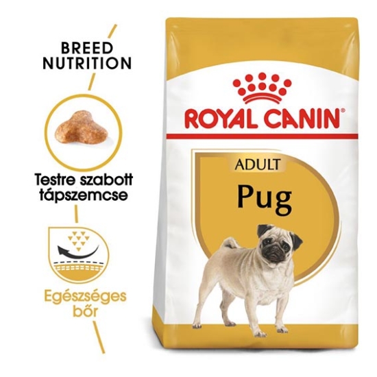 ROYAL CANIN PUG ADULT - Mopsz felnőtt száraz kutyatáp - 1.5kg