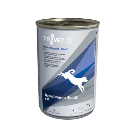 TROVET Hypoallergenic Rabbit RRD Dog - 400g