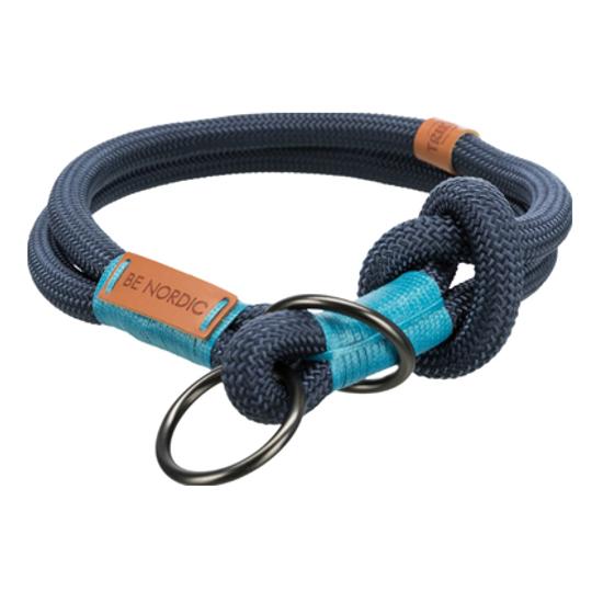 Trixie Fojtó BE NORDIC nyakörv kutyáknak L 50cm/13mm Sötétékék/Világoskék
