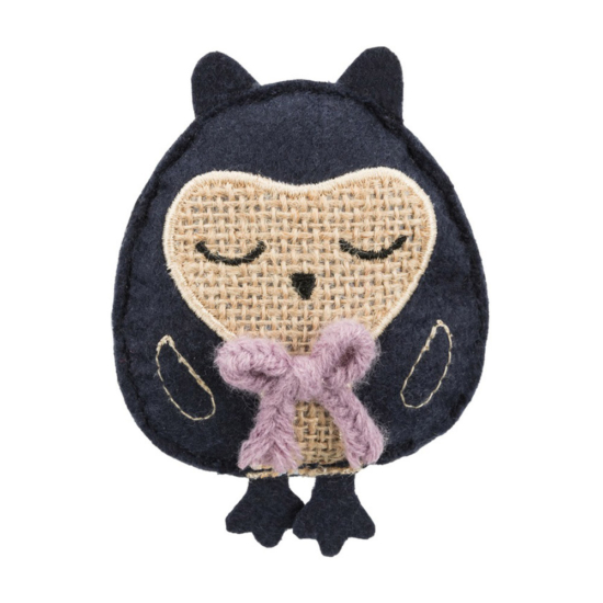 Trixie Owl Toy catnip, macskamentával plüss bagoly - 11cm