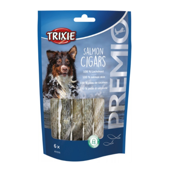 Trixie Premio Salmon Cigars Hipoallergén Jutalomfalat kutyáknak - 70gr