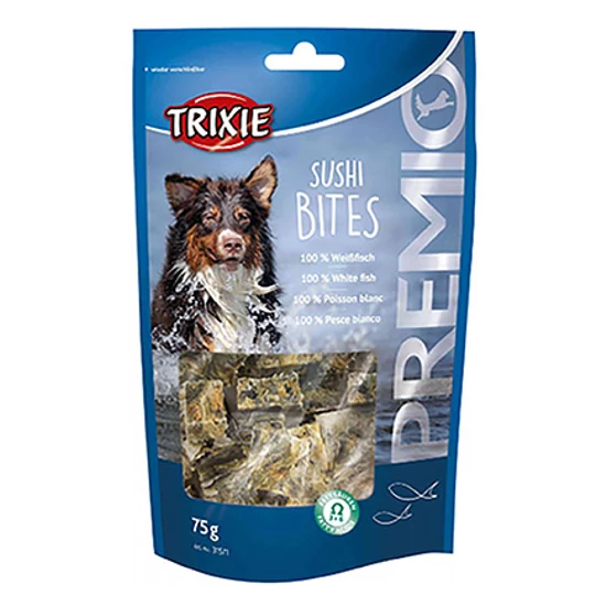 Trixie Premio Sushu Bites Hipoallergén Jutalomfalat kutyáknak - 75gr