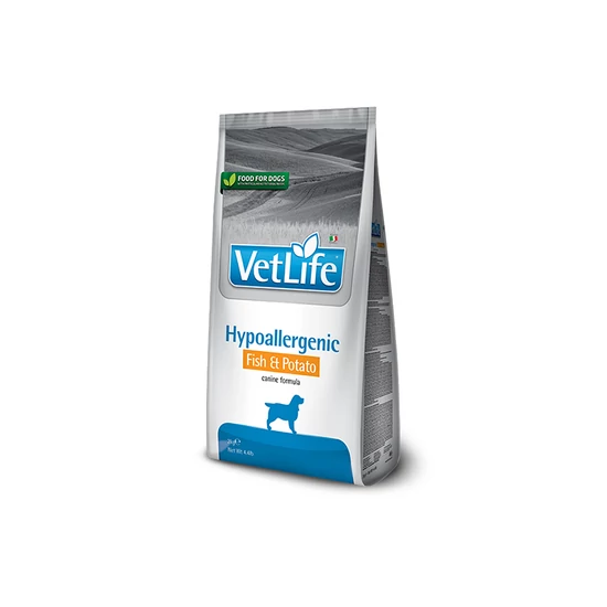 Vet Life Natural Diet Dog Hypoallergenic Fish and Potato 