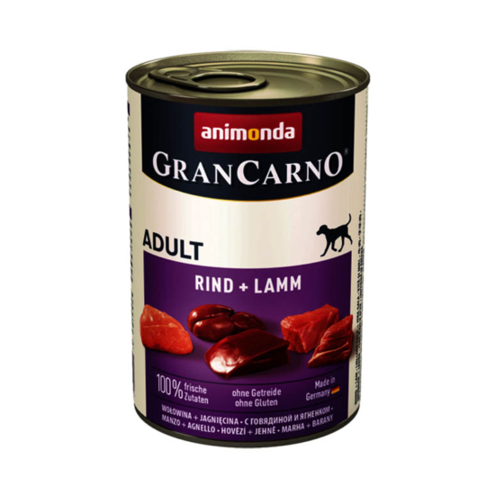 Animonda GranCarno Adult Beef and Lamb - marha, bárány - 400g