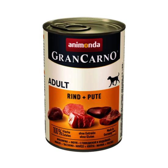 Animonda GranCarno Adult Beef and Turkey - marha, pulyka - 400g