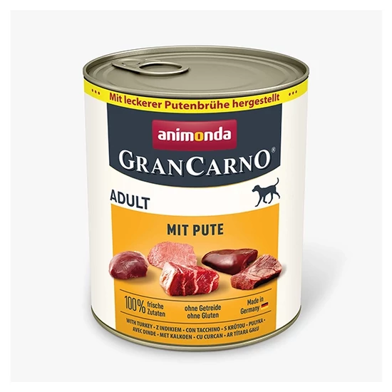 Animonda GranCarno Adult with Turkey - sertés, pulyka - 800g