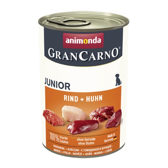 Animonda GranCarno Junior Beef and Chicken - marha, csirke - 400g