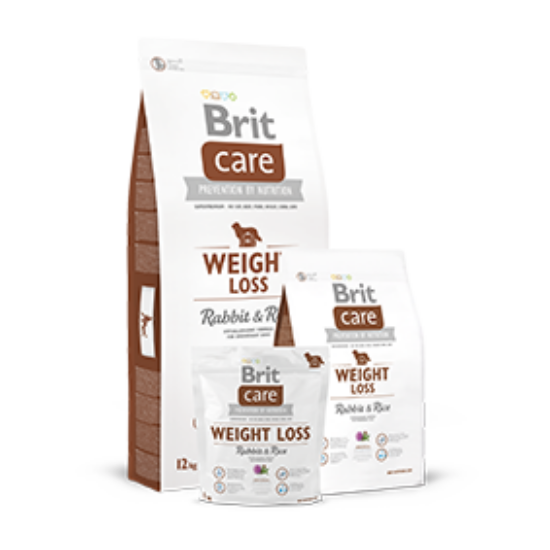 Brit Care Weight Loss Rabbit Rice hipoallergén kutyatáp - 12kg