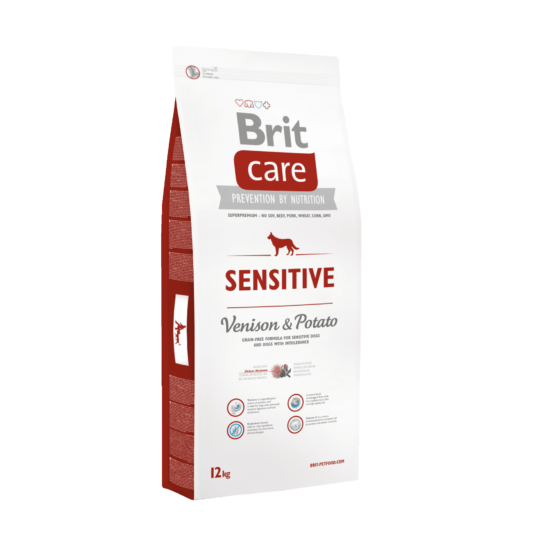 Brit Care Sensitive Venison GrainFree hipoallergén kutyatáp - kimért - 1kg