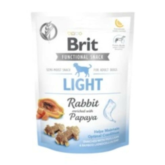 Brit Care Dog Functional Snack Light Rabbit jutalomfalat kutyáknak - 150g