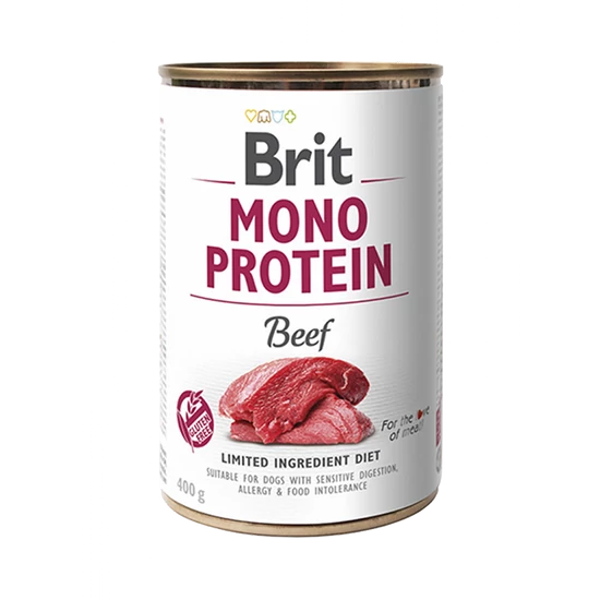 BRIT Mono Protein Beef Adult felnőtt kutyáknak, marha - 400gr