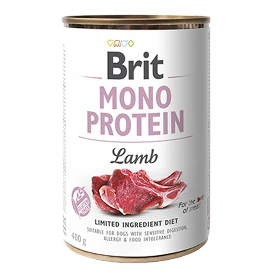 BRIT Mono Protein Lamb Adult felnőtt kutyáknak, bárány - 400gr