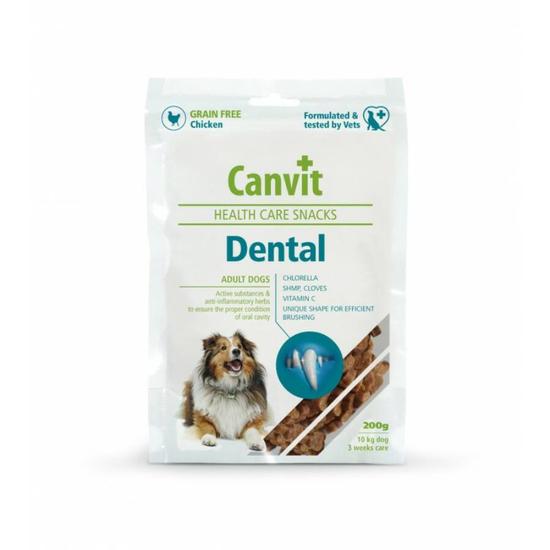 Canvit Health Snack Dental Adult Dog Chicken - csirke - 200g