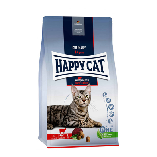 Happy Cat Culinary Voralpen Rind felnőtt száraz macskatáp - marha - 4kg