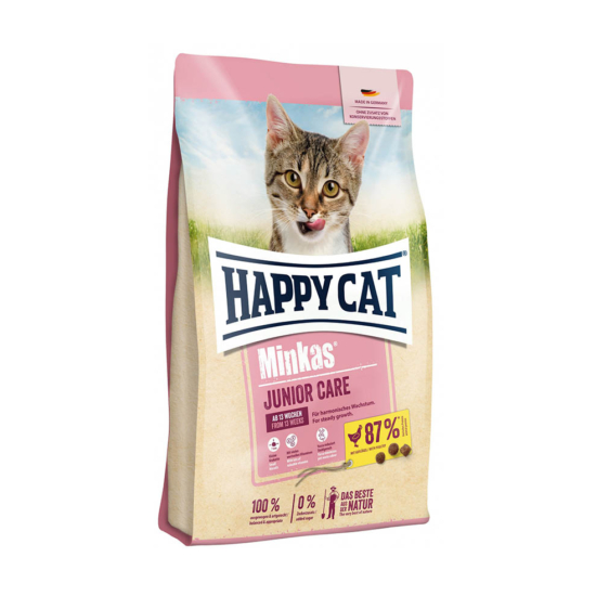 Happy Cat Minkas Junior Care fiatal száraz macskatáp - 10kg
