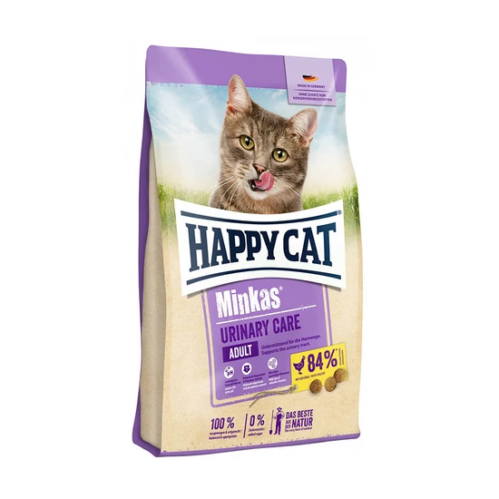 Happy Cat Minkas Urinary Care felnőtt száraz macskatáp - csirke - 10kg