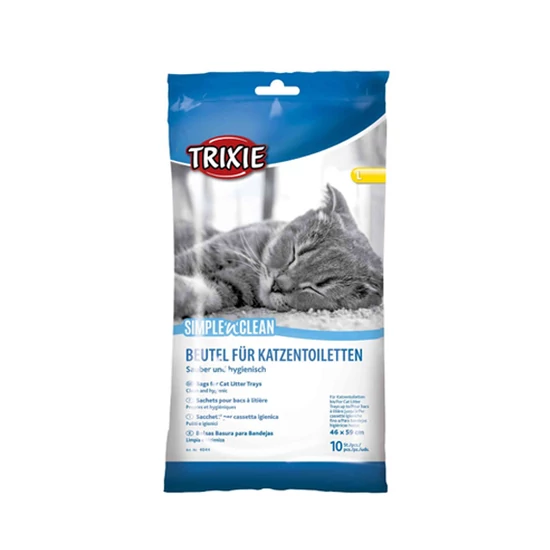 Trixie Simple 'n' Clean Bags for Cat Litter Trays Alomzacskó - L / 46x59cm