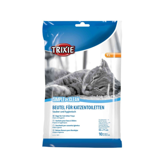 Trixie Simple 'n' Clean Bags for Cat Litter Trays Alomzacskó - XL / 56x71cm