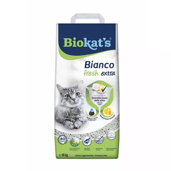 Biokat's Bianco Fresh Extra Alom macskáknak - 8kg