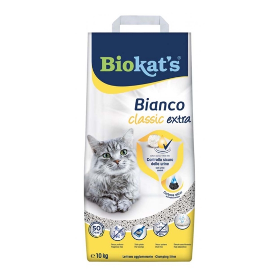 Biokat's Bianco Classic Extra Alom macskáknak - 10kg