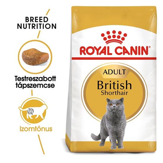 ROYAL CANIN British Shorthair - felnőtt száraz macskatáp - 2kg