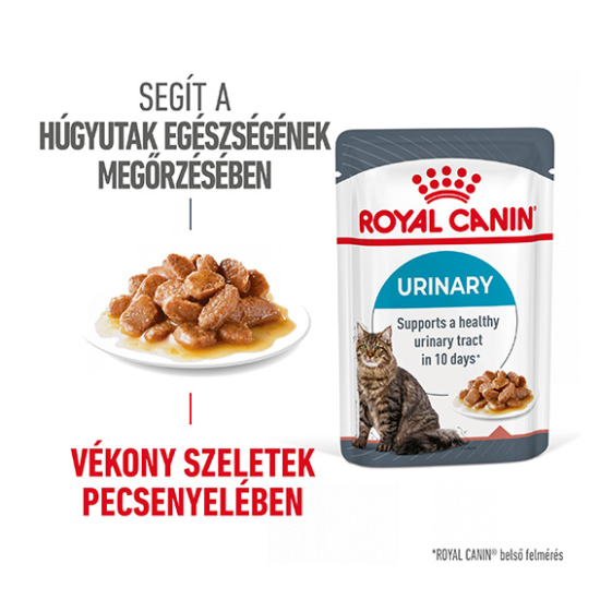 ROYAL CANIN Wet Urinary Gravy - felnőtt nedves macskatáp - 12x85g