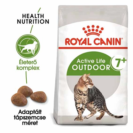 ROYAL CANIN Outdoor 7+ - idős száraz macskatáp - 2kg