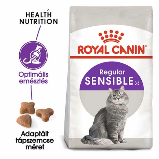 ROYAL CANIN Sensible 33 - felnőtt száraz macskatáp - 2kg