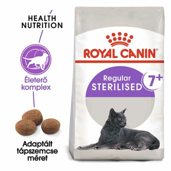 ROYAL CANIN Sterilised 7+ - idősödő száraz macskatáp - 1.5kg