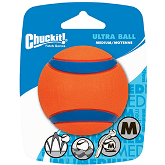 CHUCKIT ULTRA labda kutyáknak - M 6cm - Dogzilla