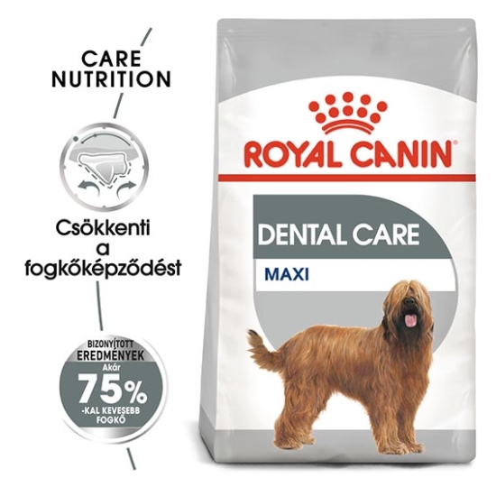ROYAL CANIN Maxi Dental Care - nagytestű felnőtt és idősödő száraz kutyatáp - 9kg