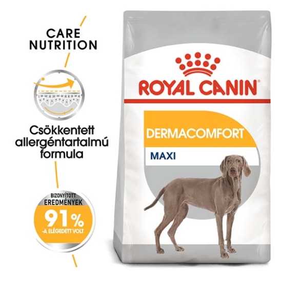 ROYAL CANIN Maxi Dermacomfort Adult - nagytestű felnőtt és idősödő száraz kutyatáp - 12kg