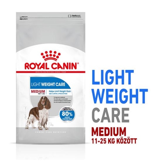 ROYAL CANIN Medium Light Weight Care Adult - közepes testű felnőtt és idősödő száraz kutyatáp - 3kg