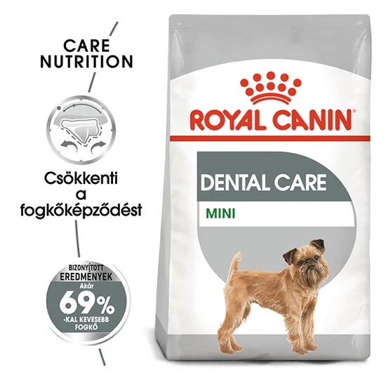 ROYAL CANIN Mini Dental Care - kistestű felnőtt és idősödő száraz kutyatáp - 1kg
