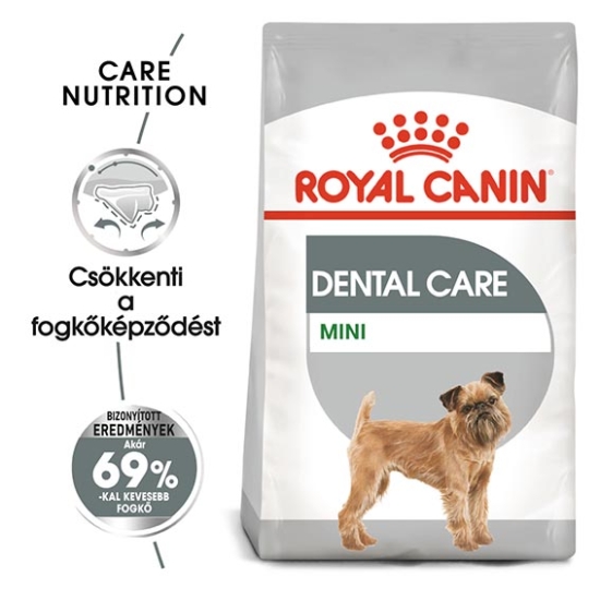 ROYAL CANIN Mini Dental Care - kistestű felnőtt és idősödő száraz kutyatáp - 8kg