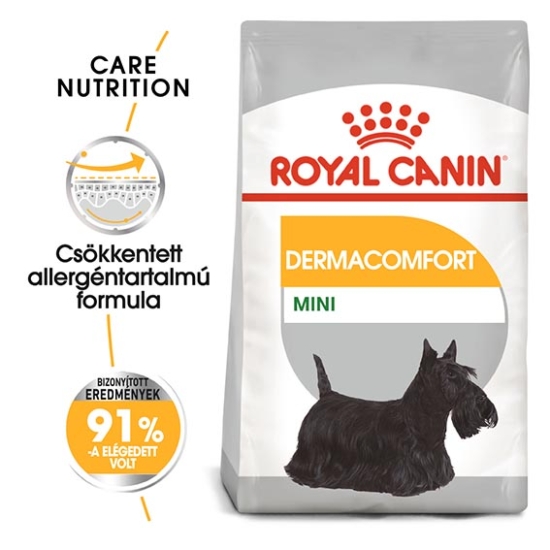ROYAL CANIN Mini Dermacomfort Adult - kistestű felnőtt és idősödő száraz kutyatáp - 1kg