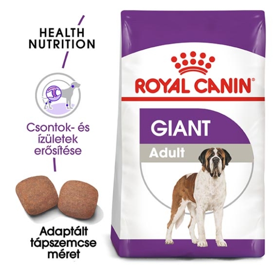ROYAL CANIN GIANT ADULT - felnőtt száraz kutyatáp - 4kg