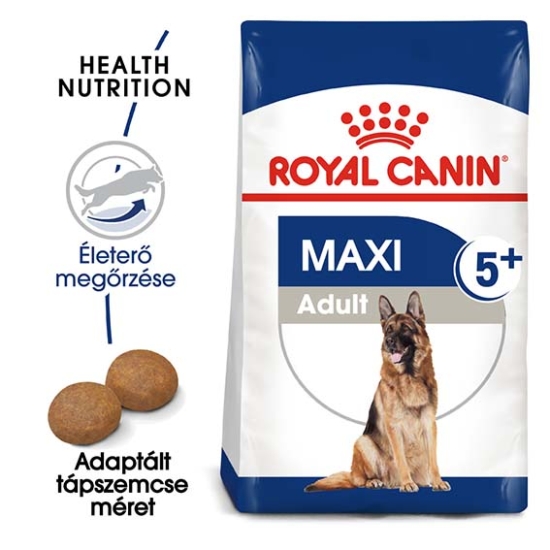 ROYAL CANIN MAXI ADULT 5+ - felnőtt száraz kutyatáp - 15kg